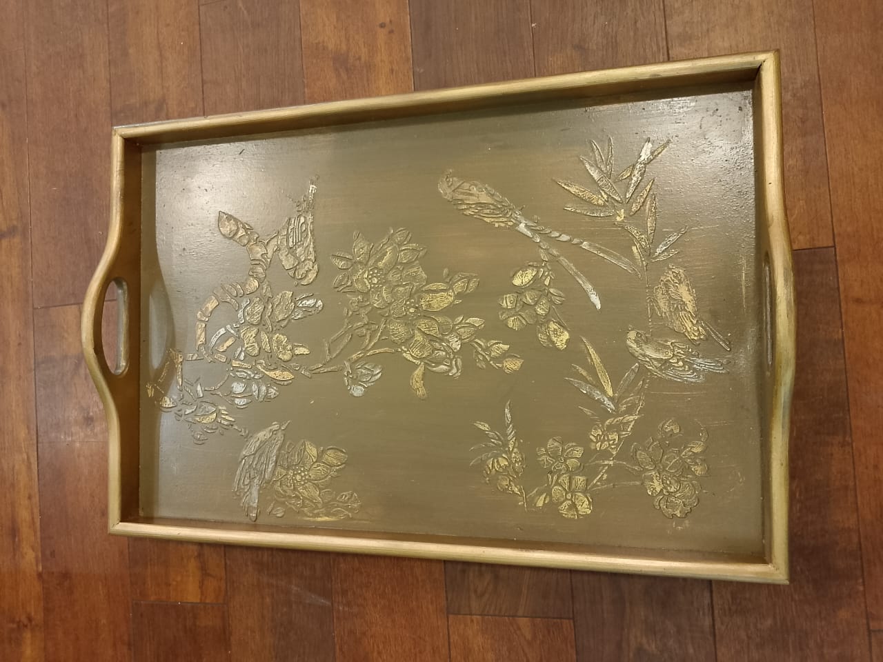 Elegant Tea Tray with Stand-SoUnique.PK